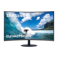 Samsung C27T550FDU 27" pannello curvo FullHD VA inclinabile DP HDMI VGA nero