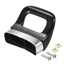 Pentola Lato Maniglia Ricambio Padella Vaporiera Salsa Nero Argento 2pz