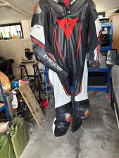 Tuta da pista in pelle Dainese Misano 2 D-Air Perf. 1pc Suit