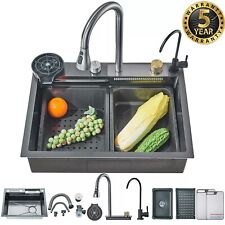Lavello da cucina grigio in