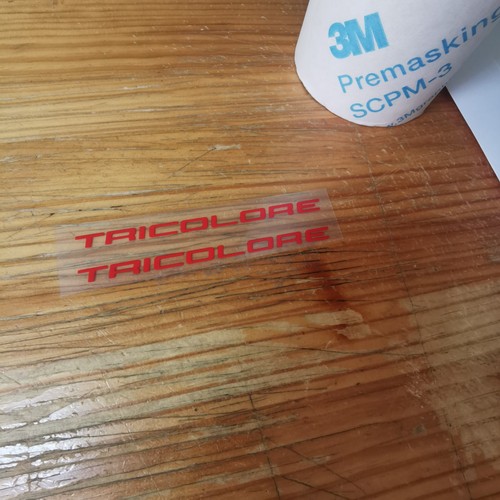 Ducati tricolore decals - ducati,