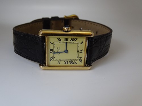 Cartier must tank vermeil - cartier,