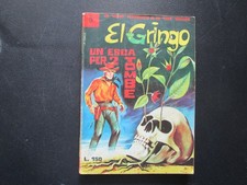 EL GRINGO 5 ORIGINALE UN'ESCA PER 2 TOMBE ED. CORNO 1966 CON DIFETTO !!!