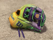 Guanto da baseball Wilson A2000 1786 SuperSnakeSkin 11,5 RHT mai giocato