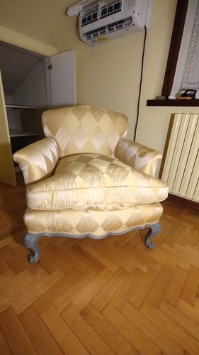 Poltrona stile luigi - poltrona,