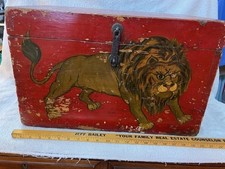 Antico baule / porta tè