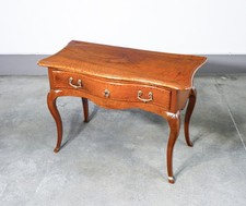 ⚜️ ANTICA SCRIVANIA SCRITTOIO PIEMONTE EPOCA 1700 LEGNO NOCE INTARSIATO CASSETTO