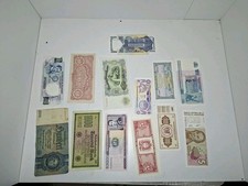 Banconote Straniere Vari Stati Lotto