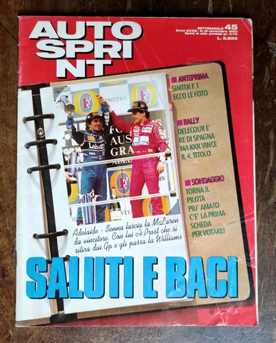 Autosprint ayrton senna alan - ayrton,