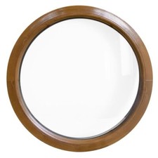 Finestra rotonda fisse in PVC