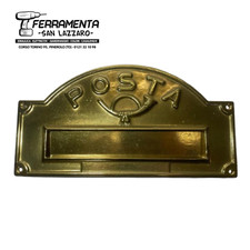 PLACCHE BUCALETTERE OTTONE
