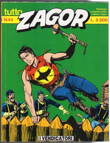 Fumetto tutto zagor bonelli - fumetto,