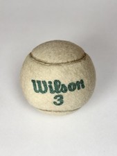 Pallina Tennis Wilson 3 Vintage Anni 80 Collezione