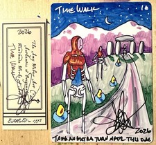 MTG ARTIST Time Walk schizzo