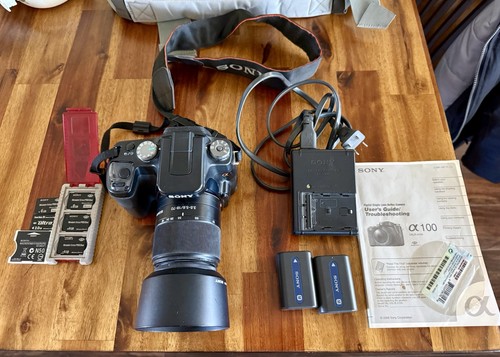 Kit fotocamera reflex sony - kit,