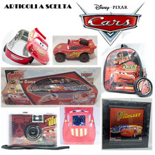CARS GADGET ACCESSORI DISNEY PIXAR'S VIDEOGIOCO, ASTUCCIO, ZAINO, MANTELLA ecc..