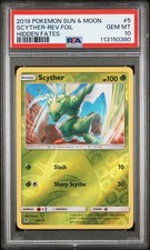 PSA 10 Scyther 5/68 Reverse