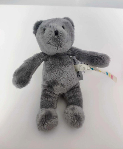 Peluche petit ours gris - peluche,