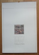 1987 Calendario Polizia di Stato originale forza militare Italia sicurezza