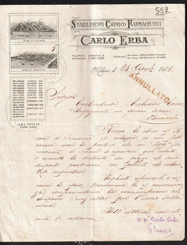 657 milano carlo erba stab - milano,