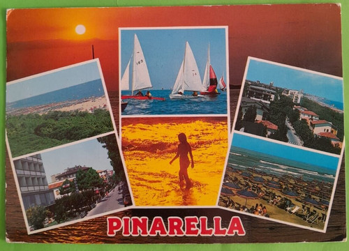 Cartolina epoca pinarella 6 - d'epoca,