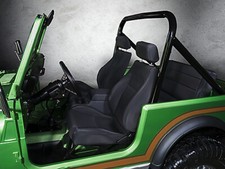 Sedile sportivo anteriore nero sinistro + destro Seat Black Jeep CJ 76-86