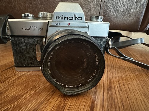 Minolta srt 101 fotocamera - minolta,