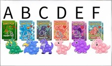 Portachiavi Dino Pop It Fidget