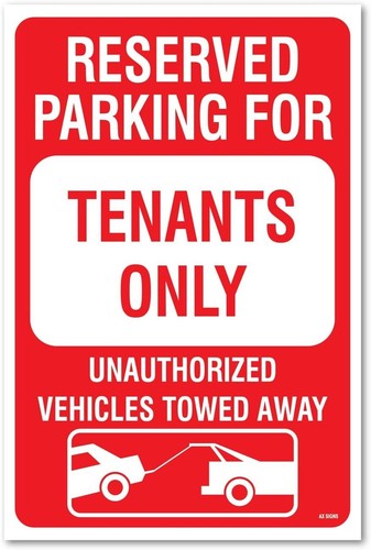 Parcheggio solo per inquilini