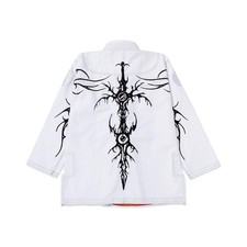 Shoyoroll Tribal White BJJ Gi: uniforme kimono jiu jitsu brasiliano