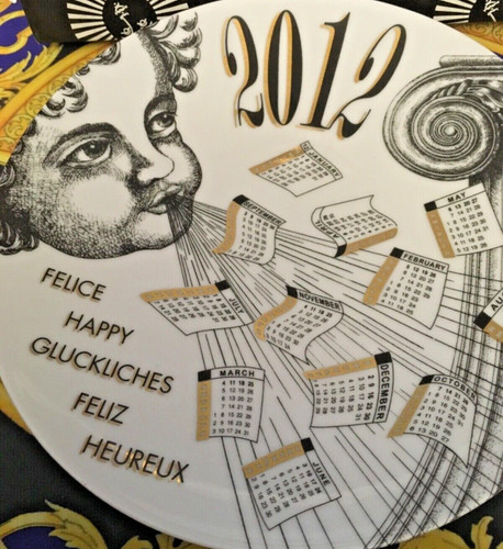 Fornasetti wall plate edizione - plate,