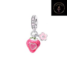 🩷 Charm Pendente Fragola