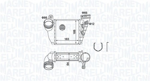 Intercooler magneti marelli - magneti,