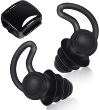 Tappi Orecchie per Dormire, Protezione Dell'Udito, Morbidi Impermeabile Custodia