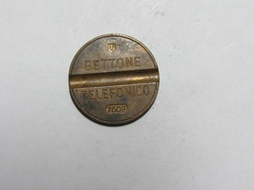 Old token gettone telefonico - -,