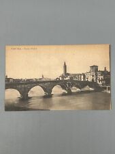 CARTOLINA VERONA PONTE PIETRA