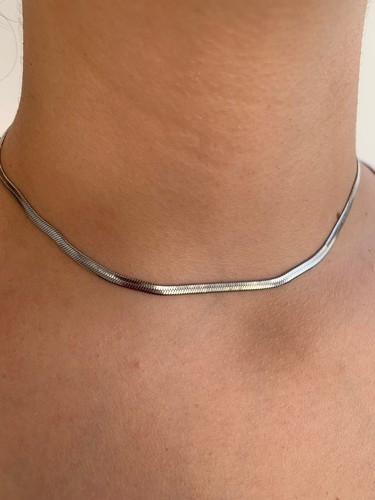 Collana snake sottile - sottile, e
