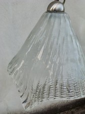 Coppia Lampadari in vetro  di