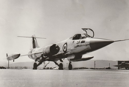 Foto aereo lockheed 104 g - aereo, f.104
