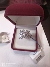 Anello oro bianco 18 carati e