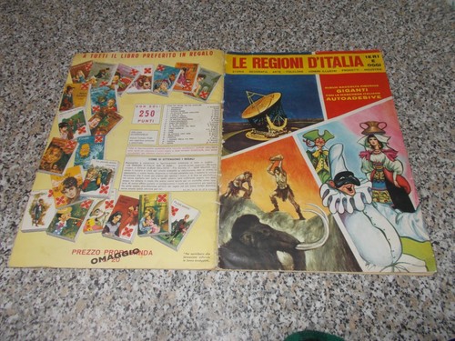 Album regioni italia - regioni, d'italia