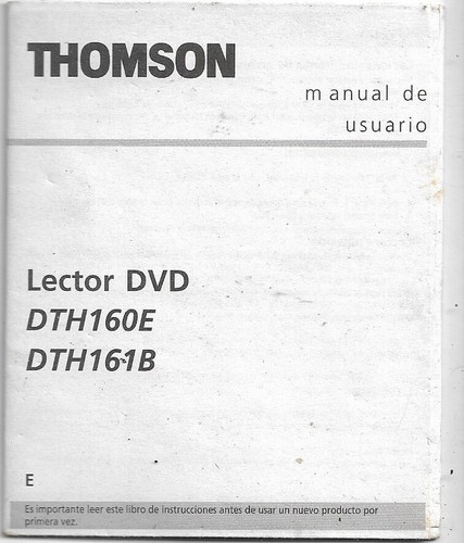 Thomson dth 160 161 - 160,