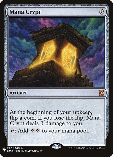 Mtg mana crypt exc - mana,