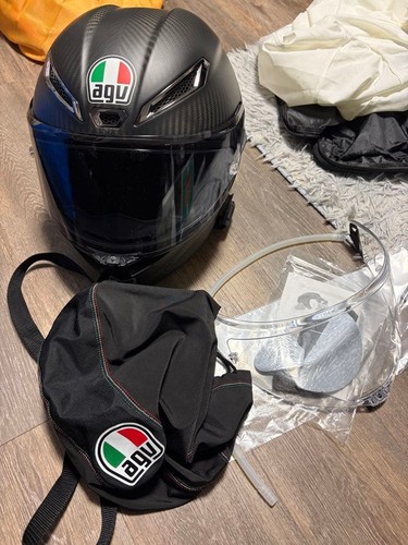 Agv carbon fiber full face - agv,