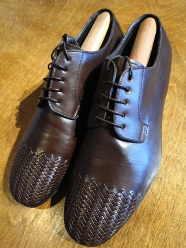 Scarpe derby brioni tessuto - brioni,