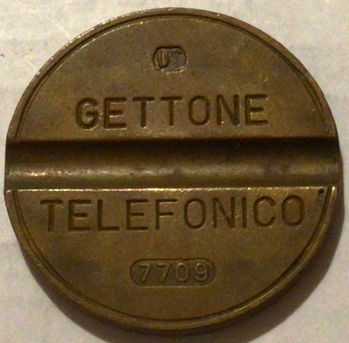 Gettone telefonico italiano - gettone,