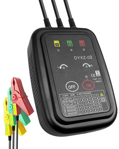 Tester rotazione trifase - tester,