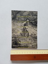 Laverda 100 regolarità pilota Montesi 6 Giorni 1956 cartolina originale Laverda