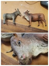 statuina  presepe cartapesta