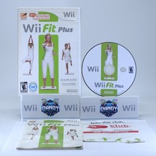 Wii Fit Plus CIB W/ Manual -
